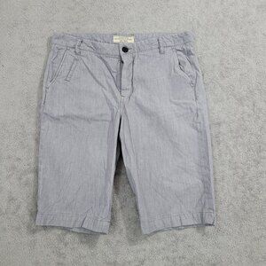 Allsaints Mens Bermuda Purple Cotton Shorts Size 30  JCT